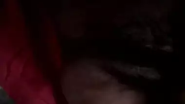 Beautiful Desi BBW rubs XXX snatch while recording solo sex video