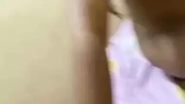 Young escort girl sucking dick of client and drinking