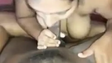 Desi Bhabhi Blowjob and Cum