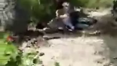 Tamil school girl fuck outdoor as real slut and caught on cam. Desi mms