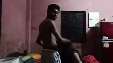 Girlfriend boob press hard and romantic foreplay