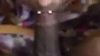 chubby subha aunty sucking & drinking cum