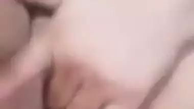BBW showing nude body on video call with lover