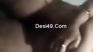 Alluring girl with Desi features puts her XXX breasts right in the camera