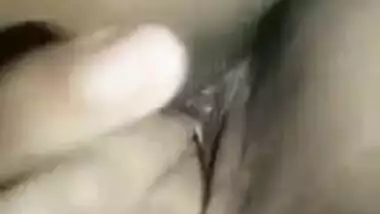 Sexy Indian girl doesn't feel shy to expose her XXX opening and rub it