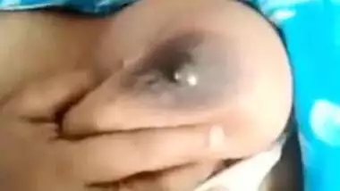Desi Bhabhi's milking tits exposed in the close-up self-made XXX video