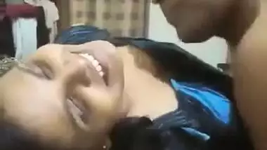 So Hot Married Wife Pleases Her Cuckold Hubby while Having Fun with Another Man infront of Her Hubby