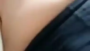 Lonely wife in relationship with lover goes nude