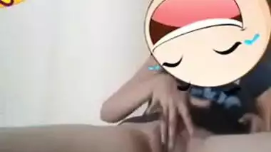 Female from Desi land uncovers her XXX twat for sex games in bed