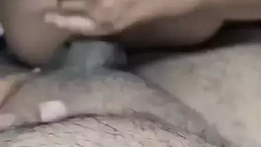 Milf gives a deep desi blowjob to her stepson