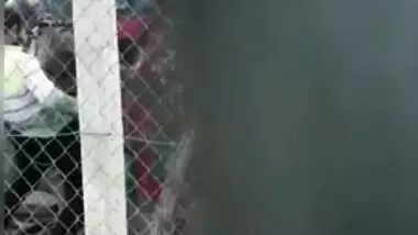 Fresh Desi mms sex online, Paki cheating wife outdoor fuck with lover