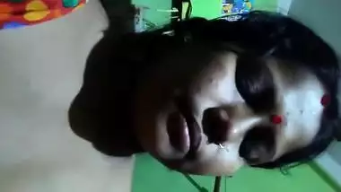 Natural Desi mature shows tits with big XXX nipples for her admirer