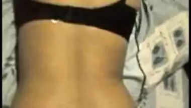 indian wife blue panty