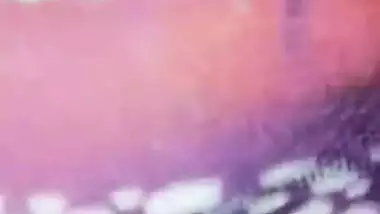 Desi is captured with neighbor's finger in twat and XXX tool in mouth
