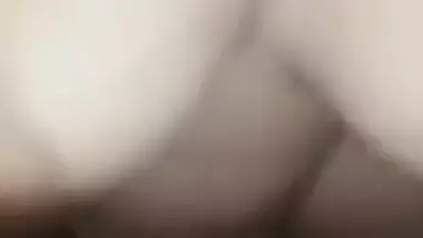 Desi village chick with big XXX melons spreads legs for hubby's dick