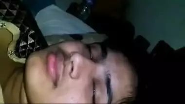 Mallu teen outdoor sex video of a hot girl with sexy tits.