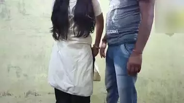 Indian best ever college girl and college boy fuck in clear hindi voice