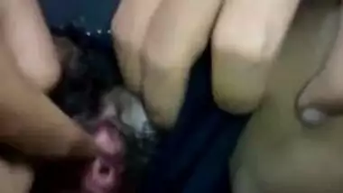 If hairy pussy is wet than girl has to masturbate and maybe finger it