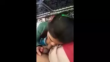 Desi wife sucking cousin cock