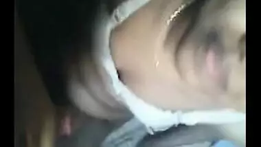 Hot and seductive Mallu blowjob