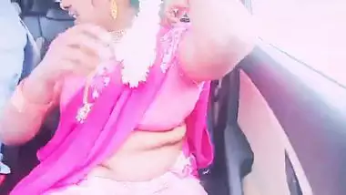 Car sex indian romance. Beautiful sexy saree housewife with boyfriend Telugu dirty talks.