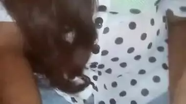 Desi aunty smocking in the room