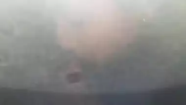 Beautiful girl giving blowjob outdoor when they gone for jungle trip