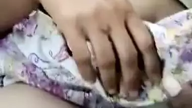 Today Exclusive- Sexy Look Desi Village Girl Boob Pressing And Pussy Fingering Part 2