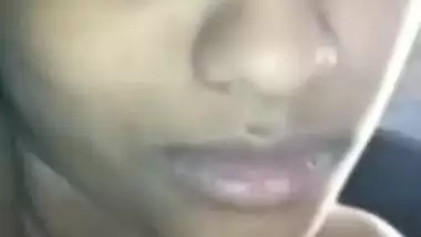 Today Exclusive- Desi Tamil Girl Showing Her Boobs And Pussy On Video Call Part 2