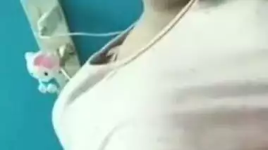 Today Exclusive- Desi Girl Bashira Jahin Showing Her Nude Body In Video Call