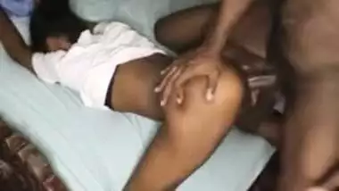 little ebony swallows it all