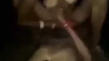 Village XXX whore has pussy fucked by Desi neighbour in the fresh air