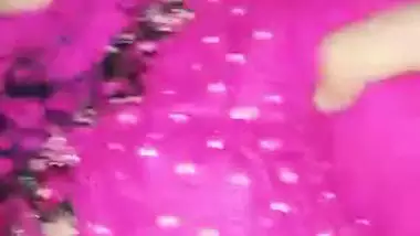 Desi girl in red wears no panties to have pussy scored in XXX video