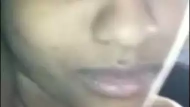 Merged sexy video of Indian hottie Janvi making naked selfie footage