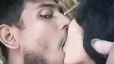 Desi couple kisses on the camera and porn video is around the corner