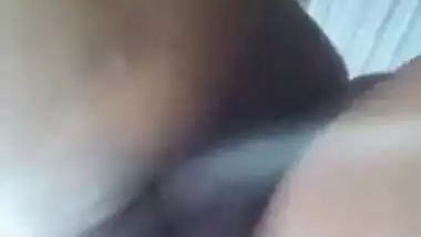 Slim Desi girl shows off tiny tits in this MMS self-made XXX video