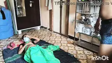 My village bhabhi Shivani in green saree.