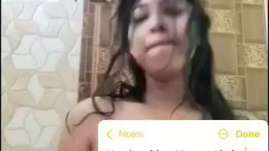 Chocolate syrup on boobs by Neelam Singh in app