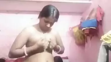 Anita bhabhi using belan for satisfaction