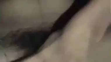 Indian fingering ex-girlfriend video call at night