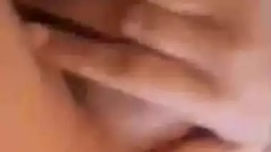 Desi super cute girl showing her assets