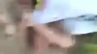 Two local boys fucking beauty village girl outdoor In bushes. Desi XXX mms