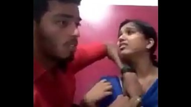 Sucking Girlfriend's Breast In Public